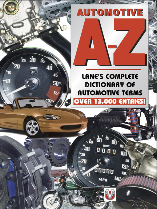 Title details for Automotive A-Z by Keith Lane - Available